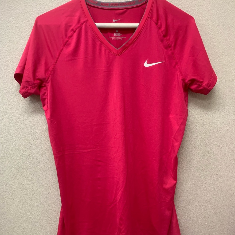 Raspberry Nike tight fitting pro combat size large L
